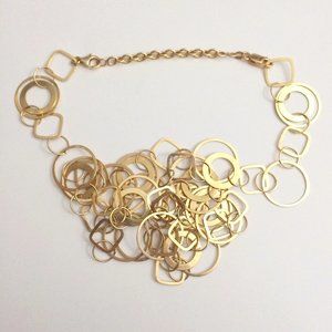 14k Italy Circle Necklace
